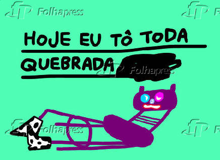 Charge - 'Cadeira quebrada'