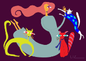 Ilustração da artista visual Claudia Liz