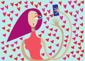 Ilustração da artista visual Claudia Liz