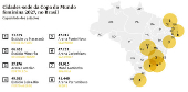 Cidades-sede da Copa do Mundo feminina 2027, no Brasil