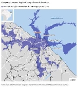 Veja como seria a extensão da tragédia de Porto Alegre em Fortaleza