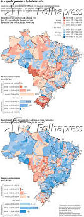 O mapa da pobreza e da baixa renda
