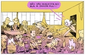 Charge - 'Fala de Janja na China'