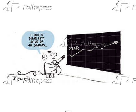 Charge - 'Alta do Dólar'