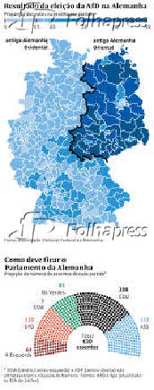 Eleições na Alemanha: desempenho da AfD e projeção parlamentar