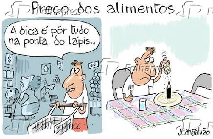 Charge - Preço dos Alimentos