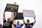 Anti-Trump 'Hands Off!' protest, in Washington