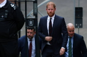 Britain’s Prince Harry in court over legal challenge to security costs