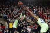 Basketball EuroLeague play-off - AS Monaco vs Barcelona