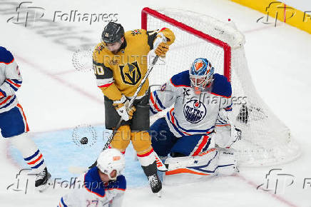 NHL: Stanley Cup Playoffs-Edmonton Oilers at Vegas Golden Knights