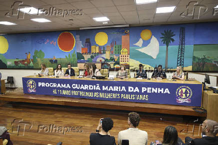 Solenidade em comemoração aos 11 anos do programa guardiã maria da penha em são paulo