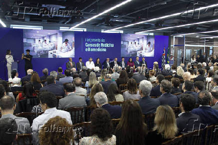 SAO PAULO, SP, 22.05.2025-LULA PARTICIPA DA CERIMONIA DE CURSOS NO SIRIO-LIBANES
