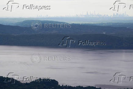 A general view shows New York City