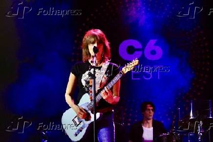 Banda inglesa Pretenders participa do evento C6 Fest