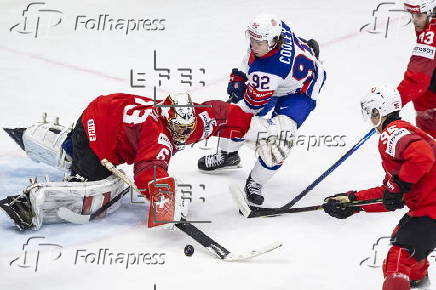 2025 IIHF Ice Hockey World Championship final - Switzerland vs USA
