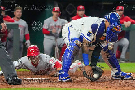 MLB: Cincinnati Reds at Kansas City Royals