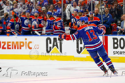 NHL: Stanley Cup Playoffs-Dallas Stars at Edmonton Oilers