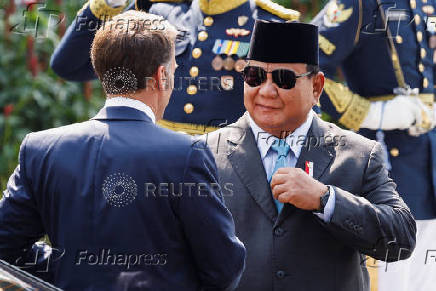 French President Macron visits Indonesia