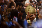 Pope Leo leads a Mass in St. Peter's Basilica, at the Vatican