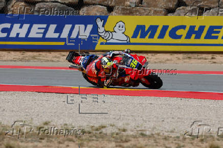 Entrenamientos libres de MotoGP para el Gran Premio de Aragón de Motociclismo