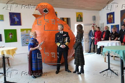 Danish royal couple on official visit to the Faroe Islands