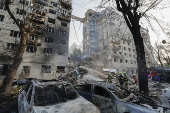 Over a dozen killed in Kyiv after overnight Russian attack