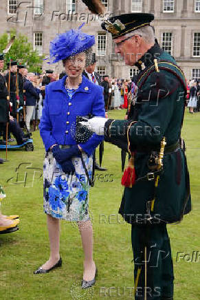 King visits Scotland for Holyrood Week