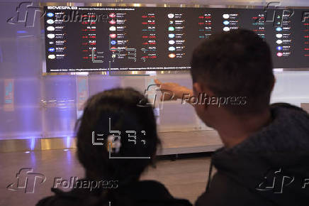 La bolsa de São Paulo baja un 0,83 % y el real se deprecia tras el nuevo arancel de Trump