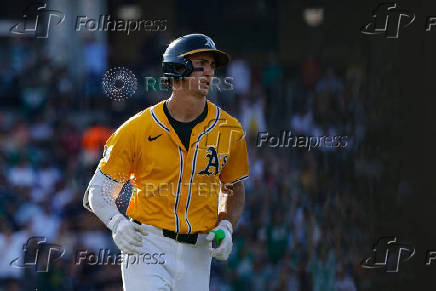 MLB: Atlanta Braves at Athletics