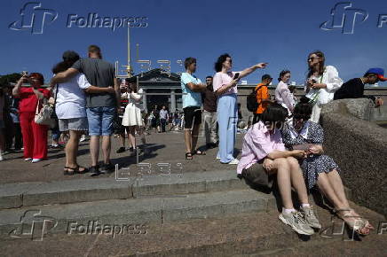 Summer weather in St. Petersburg
