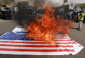 Rally in Sana'a in solidarity with the Palestinian people