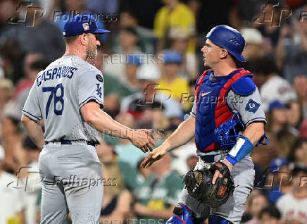 MLB: Los Angeles Dodgers at Boston Red Sox