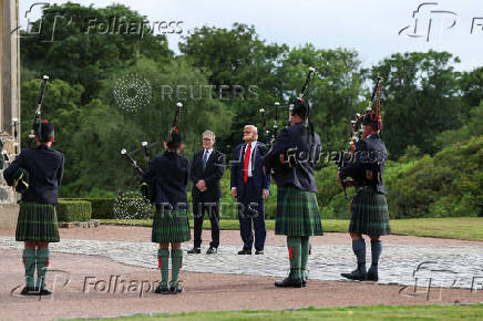 U.S. President Donald Trump visits Scotland