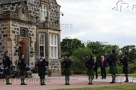 U.S. President Donald Trump visits Scotland