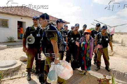 Israeli withdrawal from Gaza and the northern West Bank 2005
