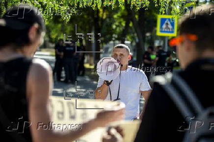 Shor party supporters protest in Chisinau over conviction of Gagauzia governor