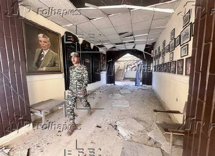 Aftermath of attack on Pakistani military college near Afghan border