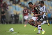 Partida entre Flamengo e Central Córdoba válida pelo Copa Libertadores 2025.