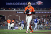 MLB: Texas Rangers at San Francisco Giants