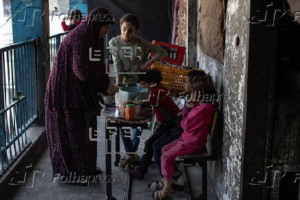 Daily life in Jabalia refugee camp