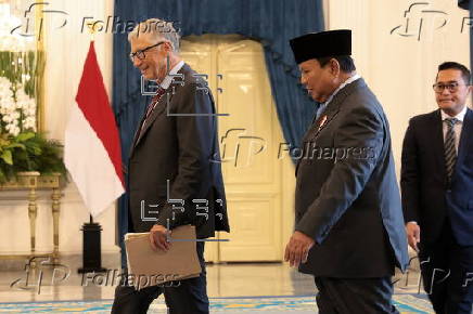 Microsoft founder Bill Gates meets Indonesian President Prabowo Subiyanto