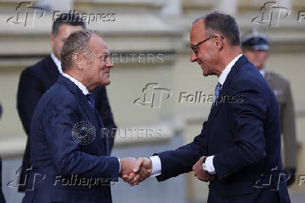 German Chancellor Merz visits Poland