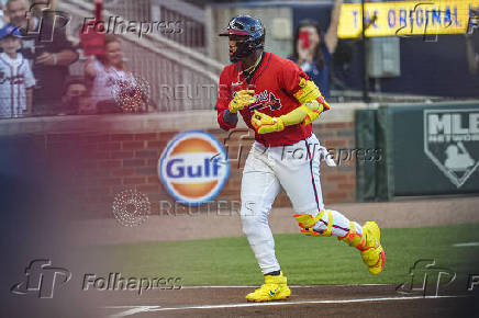 MLB: San Diego Padres at Atlanta Braves
