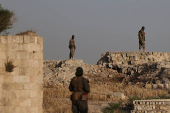 Syria?s interim President Ahmed al-Sharaa attends the ?Aleppo, Key to Victory? celebration  in Aleppo