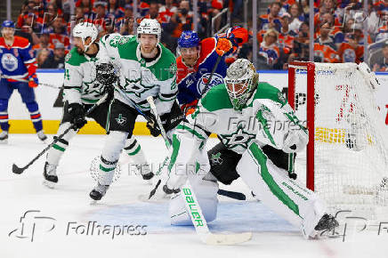 NHL: Stanley Cup Playoffs-Dallas Stars at Edmonton Oilers
