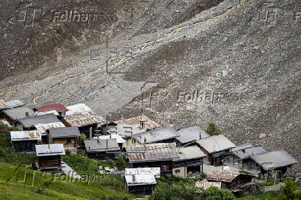 Aftermath of Birch Glacier collapse in Switzerland