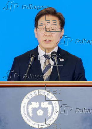 President Lee Jae Myung attends ceremony to launch project to build AI data center