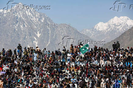 Shandur Polo Festival, at Shandur Pass, at an estimated altitude of around 3700 meters, in Chitral