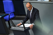 Session at the German lower house of parliament Bundestag, in Berlin