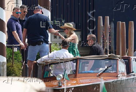 Guests arrive for US entrepreneur Jeff Bezos' wedding in Venice